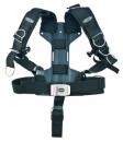Tecline Harness Komfort Mini mit Mini-HBackplate (Aluminium) - bewegliche D-Ringe
